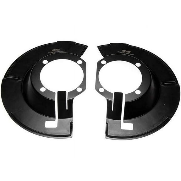 Front Brake Dust Shield - Compatible with 2003 - 2008 Dodge Ram 3500 4WD 2004 2005 2006 2007
