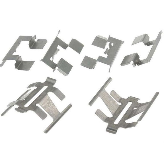 Front Brake Hardware Kit - Compatible with 1984 - 1987 Honda Civic Wagon - Carlson