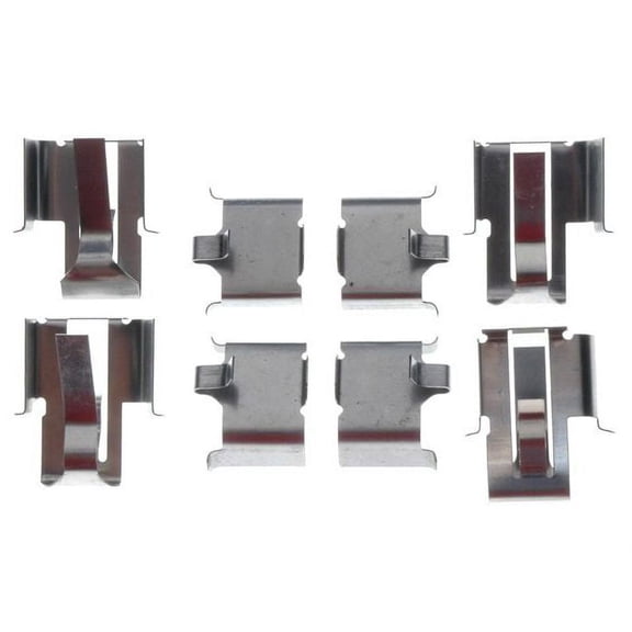 Front Brake Hardware Kit - Compatible with 1988 - 1991 Honda CRX 1989 1990