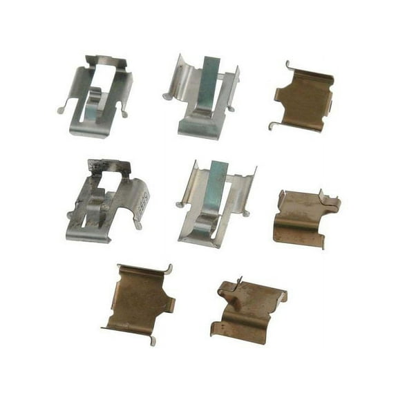 Front Brake Hardware Kit - Compatible with 1988 - 1991 Honda CRX 1989 1990