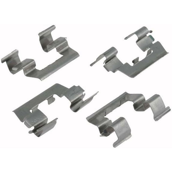 Front Brake Hardware Kit - Compatible with 1990 - 1994 Subaru Justy - Carlson