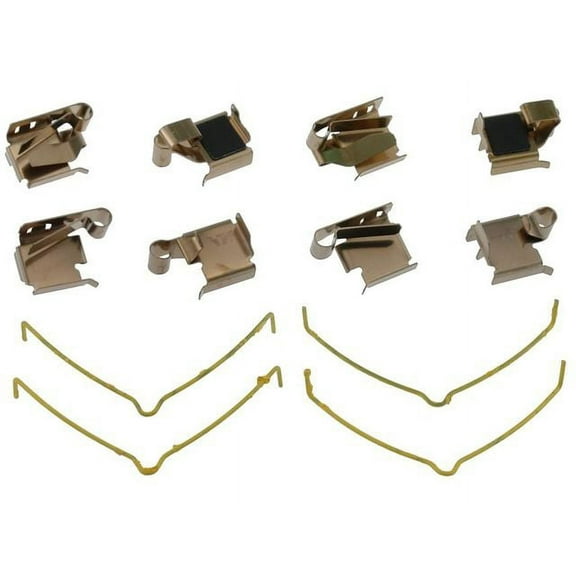 Front Brake Hardware Kit - Compatible with 1993 - 1997 Toyota Corolla 1994 1995 1996