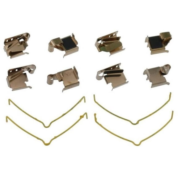 Front Brake Hardware Kit - Compatible with 1993 - 1997 Toyota Corolla 1994 1995 1996