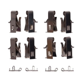 Front Brake Hardware Kit - Compatible with 1994 - 2010 UD 1400 1995 1996 1997 1998 1999 2000 2001 2002 2003 2004 2005 2006 2007 2008 2009