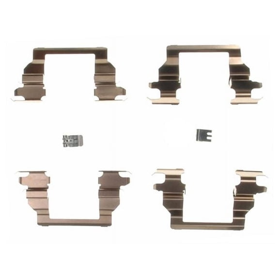 Front Brake Hardware Kit - Compatible with 1998 - 2005 Toyota Avalon 1999 2000 2001 2002 2003 2004