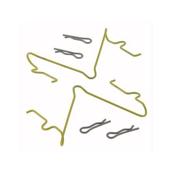 Front Brake Hardware Kit - Compatible with 2000 - 2006 Toyota Tundra 2001 2002 2003 2004 2005