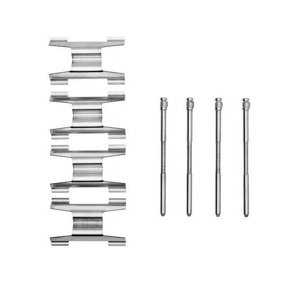 Front Brake Hardware Kit - Compatible with 2003 - 2006 Mercedes-Benz S55 AMG 2004 2005