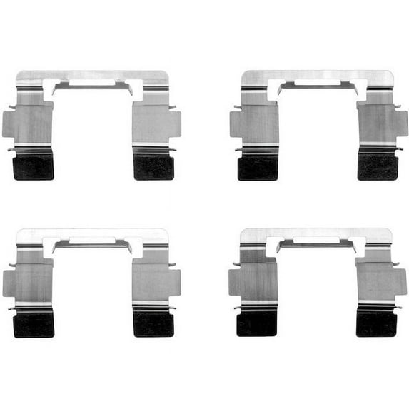 Front Brake Hardware Kit - Compatible with 2003 - 2011 Ford Ranger 2004 2005 2006 2007 2008 2009 2010