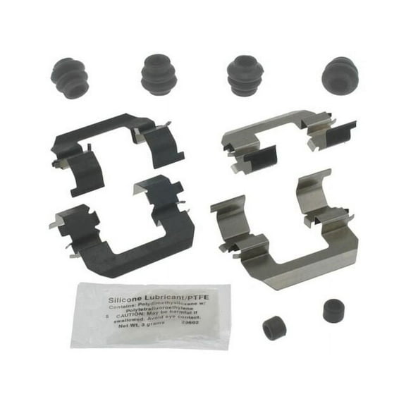Front Brake Hardware Kit - Compatible with 2005 - 2010 Kia Sportage 2006 2007 2008 2009