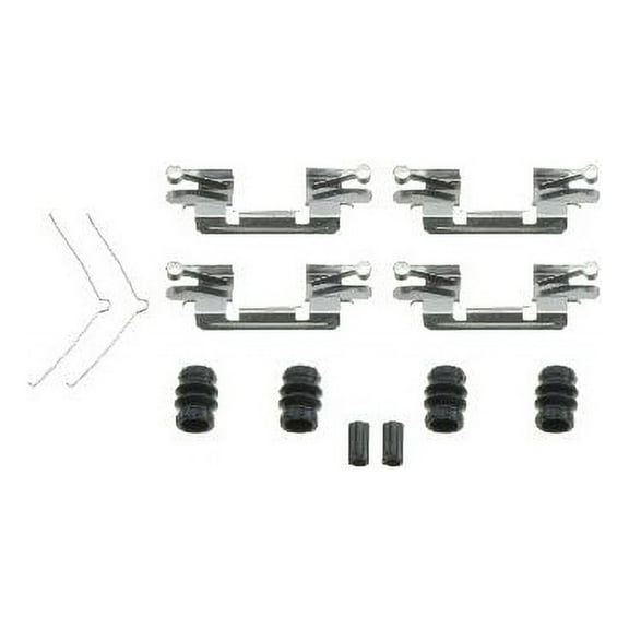 Front Brake Hardware Kit - Compatible with 2005 - 2015 Nissan Frontier 2006 2007 2008 2009 2010 2011 2012 2013 2014