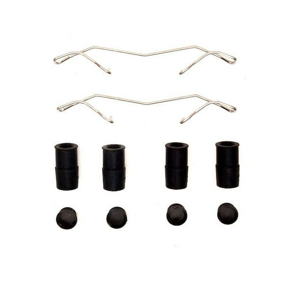 Front Brake Hardware Kit - Compatible with 2006 - 2011 Saab 9-3 2007 2008 2009 2010
