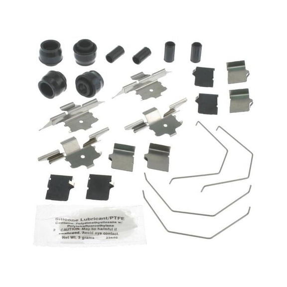 Front Brake Hardware Kit - Compatible with 2006 - 2012 Ford Fusion 2007 2008 2009 2010 2011