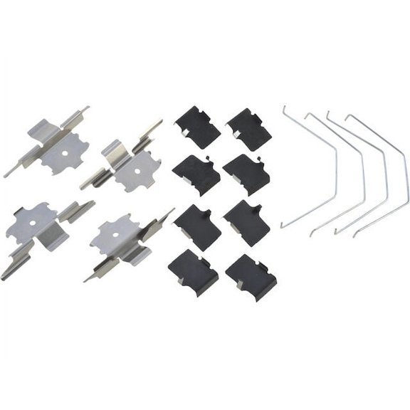 Front Brake Hardware Kit - Compatible with 2006 - 2012 Ford Fusion 2007 2008 2009 2010 2011