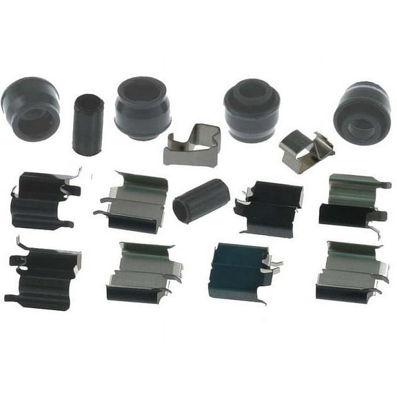 Front Brake Hardware Kit - Compatible with 2006 - 2013 Suzuki Grand Vitara 2007 2008 2009 2010 2011 2012