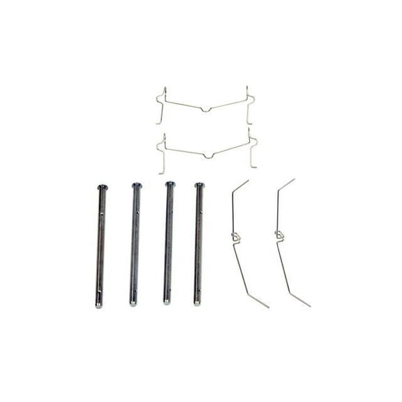 Front Brake Hardware Kit - Compatible with 2007 - 2021 Toyota Tundra 2008 2009 2010 2011 2012 2013 2014 2015 2016 2017 2018 2019 2020