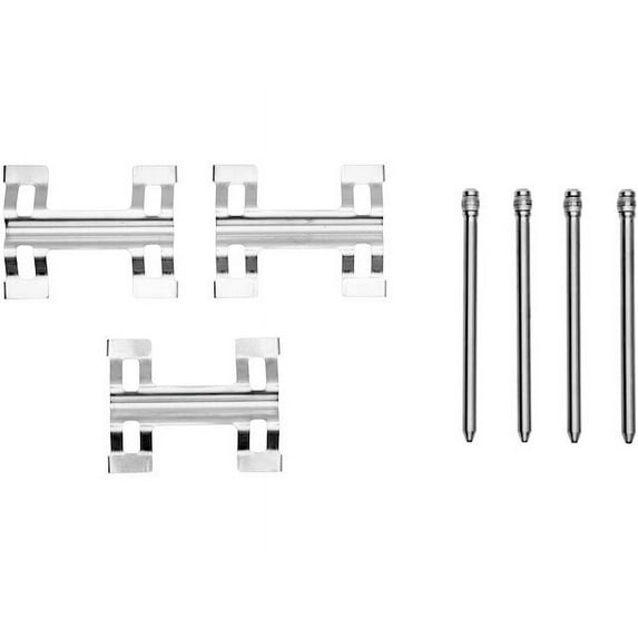 Front Brake Hardware Kit - Compatible with 2008 - 2012, 2014 - 2015, 2017 - 2018, 2020 - 2022 Audi R8 2009 2010 2011 2021