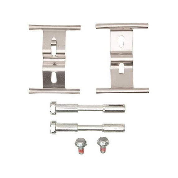 Front Brake Hardware Kit - Compatible with 2008 - 2012 Porsche Boxster - Dynamic Friction