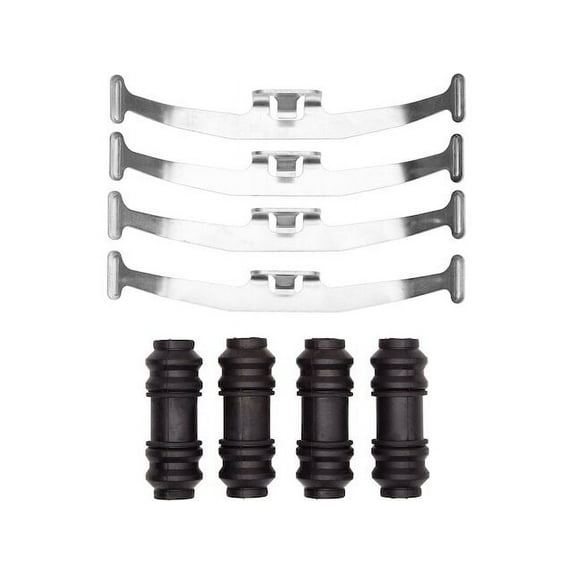 Front Brake Hardware Kit - Compatible with 2010 - 2016 Mercedes-Benz E350 2011 2012 2013 2014 2015