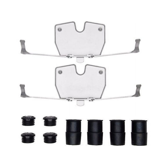 Front Brake Hardware Kit - Compatible with 2010 - 2017 BMW 550i GT xDrive - Dynamic Friction