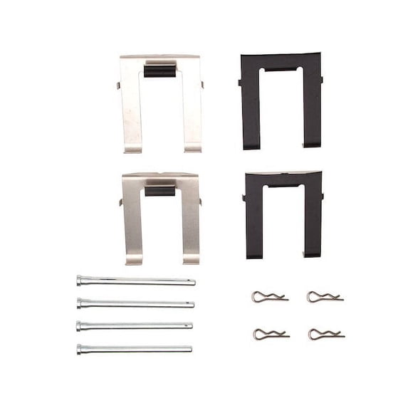 Front Brake Hardware Kit - Compatible with 2012 - 2016 Hyundai Equus 2013 2014 2015