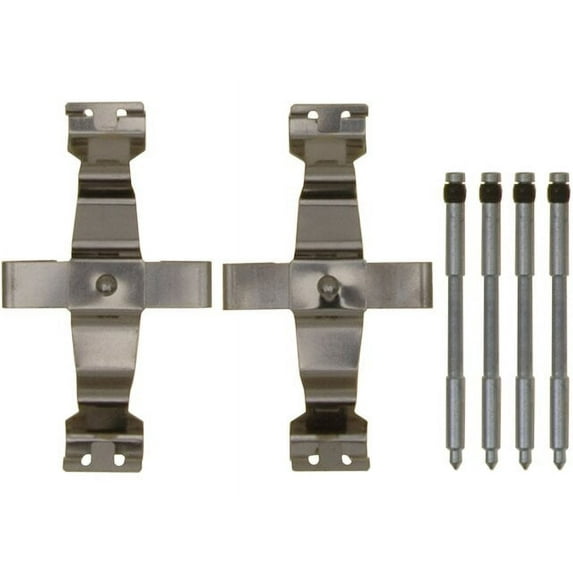 Front Brake Hardware Kit - Compatible with 2013 - 2019 Cadillac ATS 2014 2015 2016 2017 2018