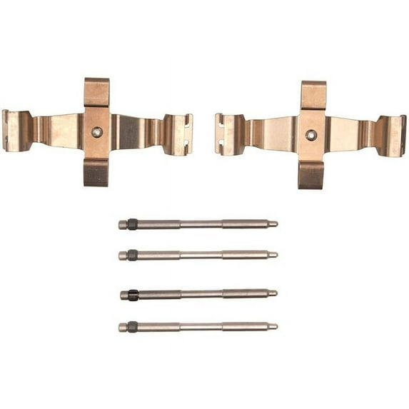 Front Brake Hardware Kit - Compatible with 2013 - 2019 Cadillac ATS 2014 2015 2016 2017 2018