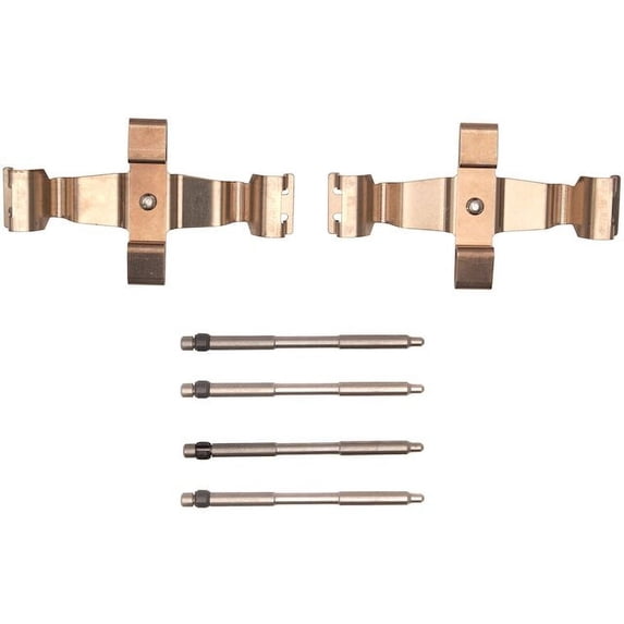 Front Brake Hardware Kit - Compatible with 2013 - 2019 Cadillac XTS 2014 2015 2016 2017 2018
