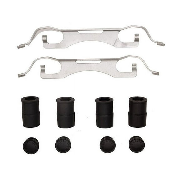 Front Brake Hardware Kit - Compatible with 2017 - 2020 Maserati Levante Base 2018 2019