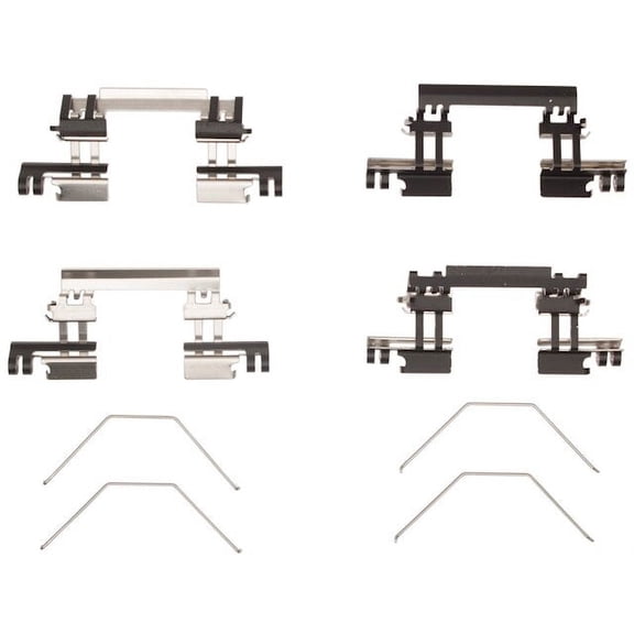 Front Brake Hardware Kit - Compatible with 2020 - 2022 Mazda CX-30 2021