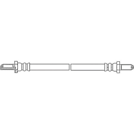 Front Brake Hose - Compatible with 1975 - 1977 Alfa Romeo Alfetta - Centric