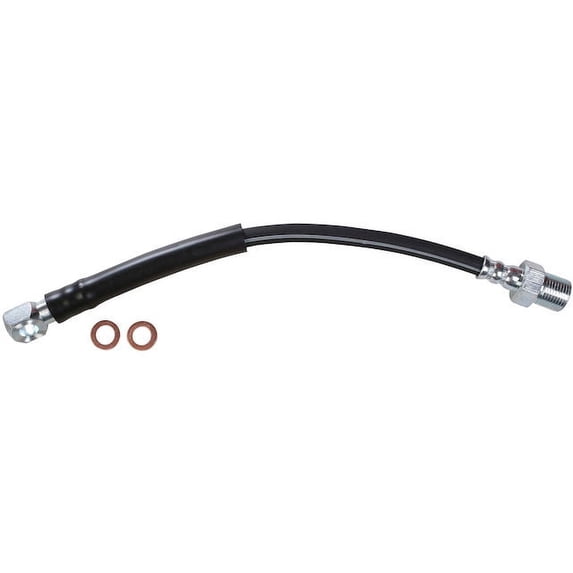 Front Brake Hose - Compatible with 1982 - 1990 Chevy S10 RWD 1983 1984 1985 1986 1987 1988 1989