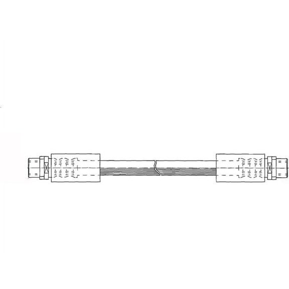 Front Brake Hose - Compatible with 2002 - 2003 Audi S6