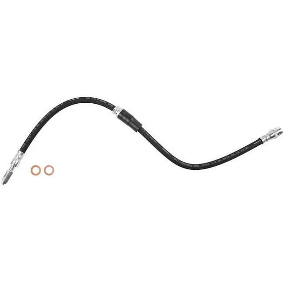 Front Brake Hose - Compatible with 2012 - 2018 Volkswagen Jetta 2013 2014 2015 2016 2017