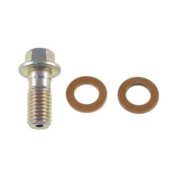Front Brake Hydraulic Banjo Bolt - Compatible with 1979 - 1986 Chevy C30 1980 1981 1982 1983 1984 1985