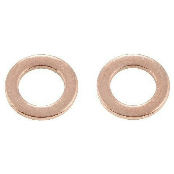 Front Brake Hydraulic Hose to Caliper Bolt Washer - Compatible with 1980 - 1997 Ford F-350 1981 1982 1983 1984 1985 1986 1987 1988 1989 1990 1991 1992 1993 1994 1995 1996