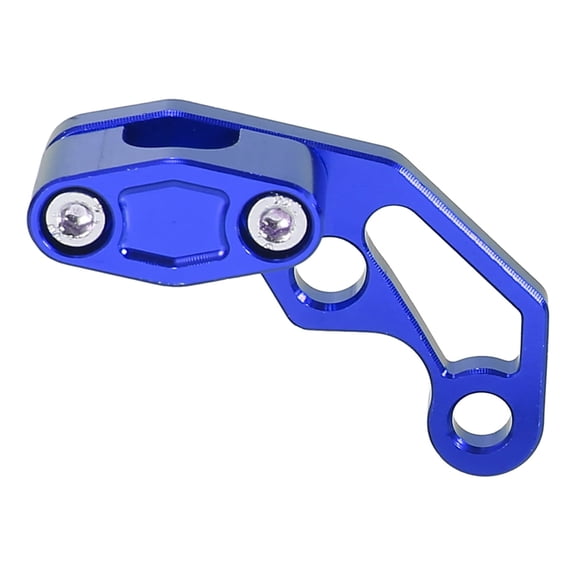Front Brake Line Hose Clamp Oil Pipe Line Clamps Universal for Motorcycle Scooter Blue