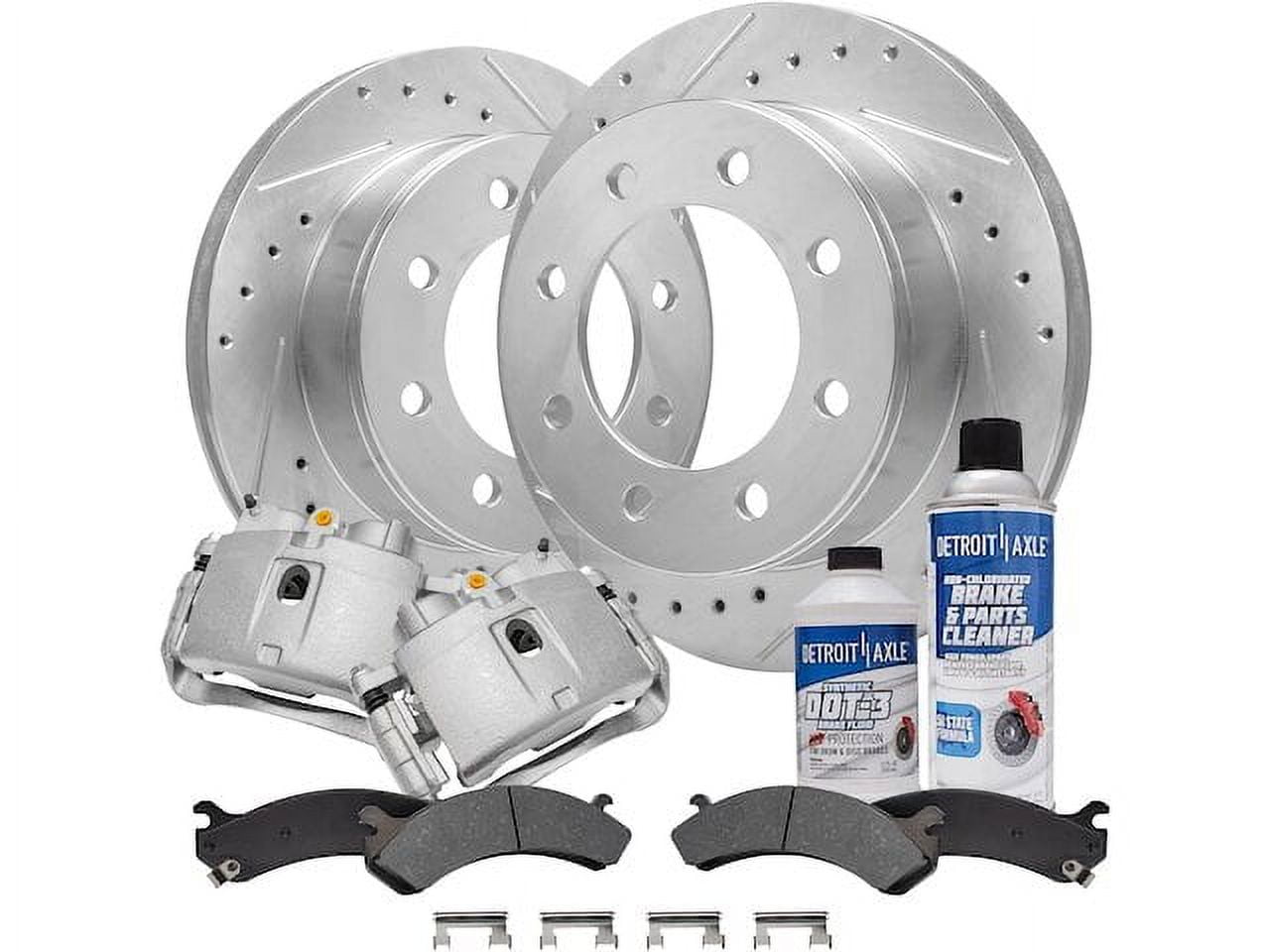 Front Brake Pad Rotor and Caliper Set Compatible with 2003 2020