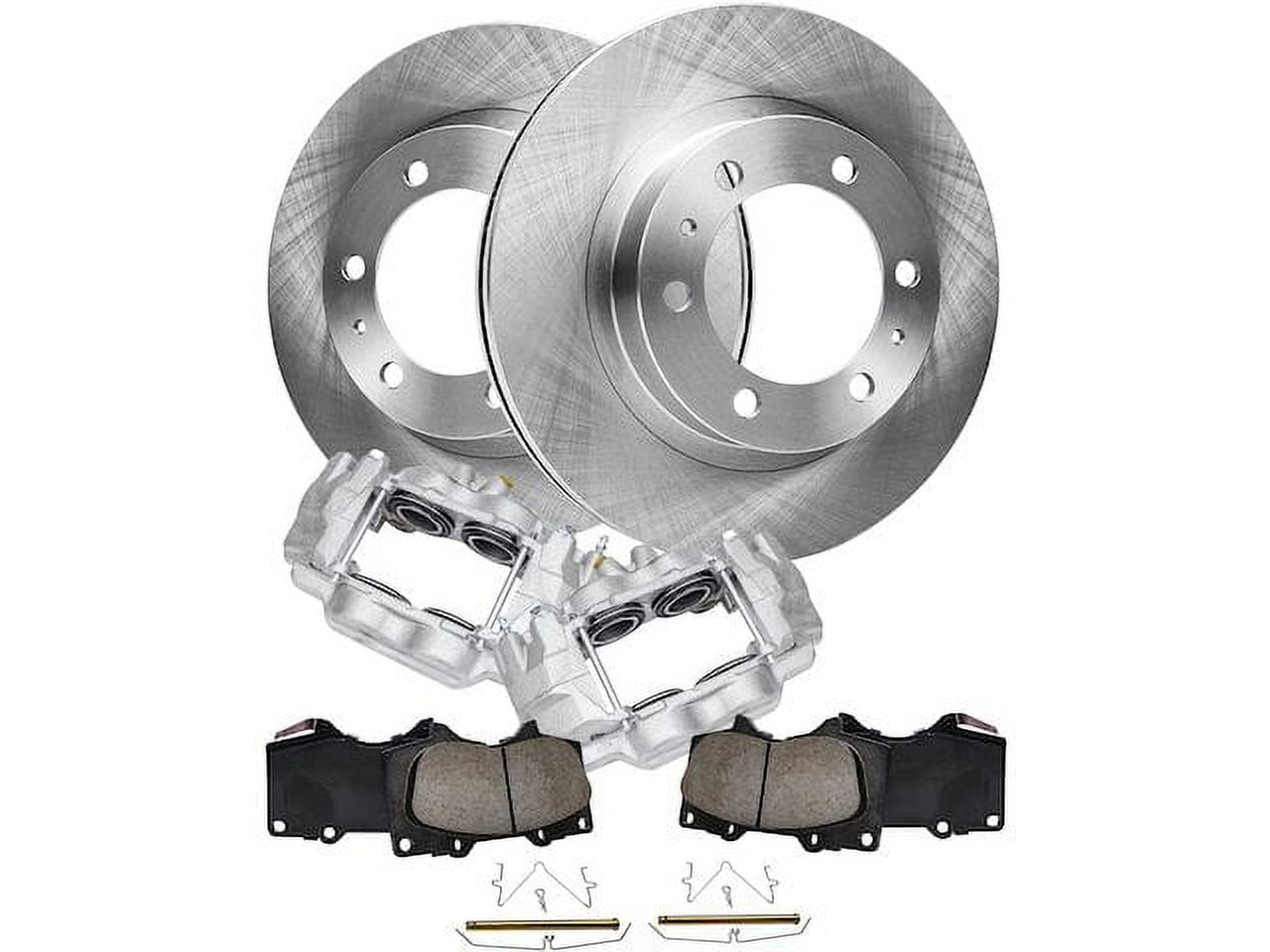 Front Brake Pad Rotor and Caliper Set Compatible with 2005 2021