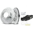 thumbnail image 1 of Front Brake Pad and Rotor Kit 6 - Compatible with 2005 - 2021 Toyota Tacoma - Autopart Premium, 1 of 2