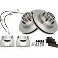 thumbnail image 1 of Front Brake Pad Rotor and Caliper Set - Compatible with 1995 - 1999 Chevy C1500 1996 1997 1998, 1 of 2