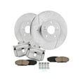 thumbnail image 1 of Front Brake Pad Rotor and Caliper Set - Compatible with 1999 - 2004 Honda Odyssey 2000 2001 2002 2003, 1 of 2