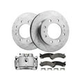 thumbnail image 1 of Front Brake Pad Rotor and Caliper Set - Compatible with 2002 - 2004 Chevy Silverado 2500 2003, 1 of 2