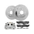 thumbnail image 1 of Front Brake Pad Rotor and Caliper Set - Compatible with 2002 - 2005 Dodge Ram 1500 2003 2004, 1 of 2