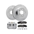 thumbnail image 1 of Front Brake Pad Rotor and Caliper Set - Compatible with 2003 - 2009 Mazda B4000 2004 2005 2006 2007 2008, 1 of 2