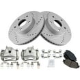 thumbnail image 1 of Front Brake Pad Rotor and Caliper Set - Compatible with 2005 - 2015 Toyota Tacoma 2006 2007 2008 2009 2010 2011 2012 2013 2014, 1 of 2