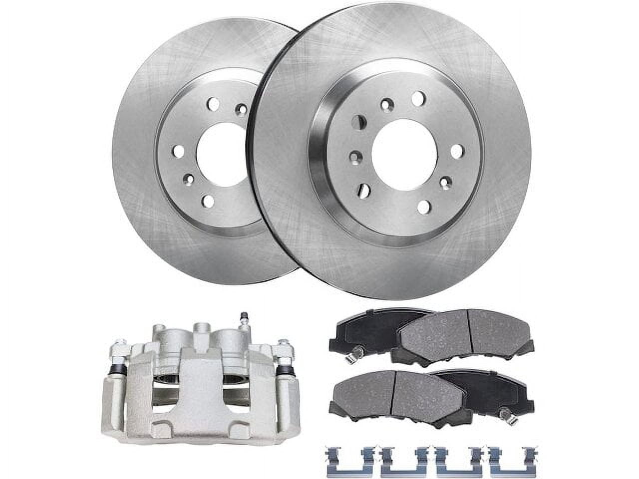 Front Brake Pad Rotor and Caliper Set - Compatible with 2006 - 2013