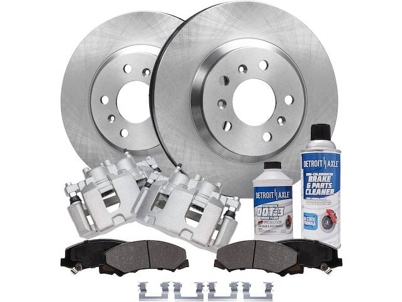 2006 Chevy Impala Brake Pads And Rotors Front Brake Pad Rotor and Caliper Set - Compatible with 2006 - 2013