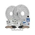 thumbnail image 1 of Front Brake Pad Rotor and Caliper Set - Compatible with 2008 - 2013 Cadillac Escalade EXT 2009 2010 2011 2012, 1 of 2