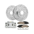 thumbnail image 1 of Front Brake Pad Rotor and Caliper Set - Compatible with 2008 - 2020 Cadillac Escalade ESV 2009 2010 2011 2012 2013 2014 2015 2016 2017 2018 2019, 1 of 2