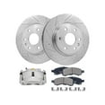 thumbnail image 1 of Front Brake Pad Rotor and Caliper Set - Compatible with 2009 - 2017 Chevy Traverse 2010 2011 2012 2013 2014 2015 2016, 1 of 2